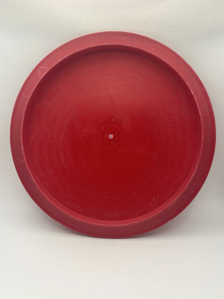 Innova Disc Golf 1st Run Bar Stamp DX Cheetah Unthrown Heavy Storage Wear 173g - Image 4 of 4