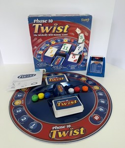 Phase 10 Twist Game - 100% Complete!- Fundex- EXCELLENT CONDITION