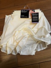 Bali Women Skimp Skamp 3 pairs Briefs Size 3XL/10 Briefs Vanilla Color New