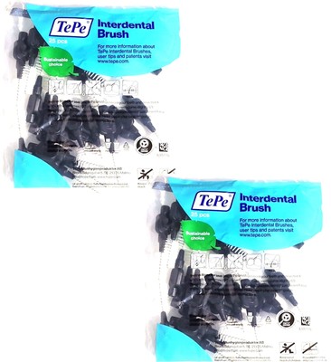 25 er TePe Original Interdentalbürsten 1,5 mm schwarz - 2x 25 Stück - Multipack