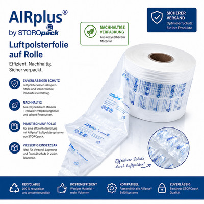 Luftkissenfolie 200 x 65 mm für STOROpack AIRplus Mini