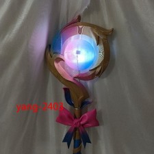 Honkai Star Rail Hyacinthia Cosplay Glowing Staff Prop Weapon about 100cm New