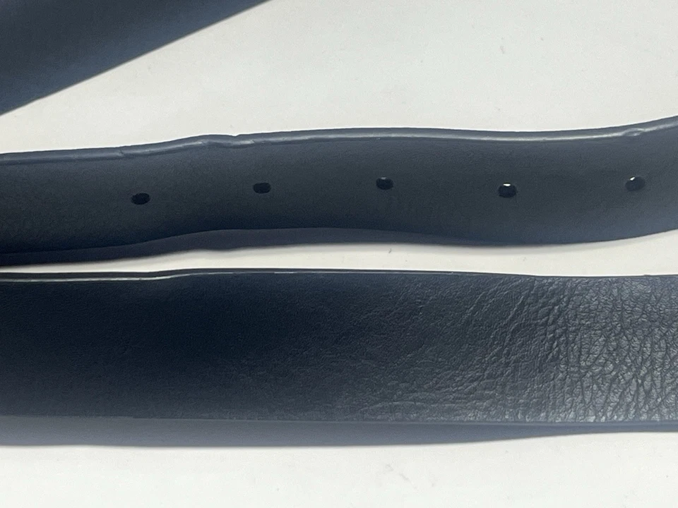 Cinturón de mujer IW3070 imitación cuero negro hebilla oro rosa” Foto 3 de 4