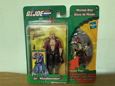 Gijoe vs Cobra Spytroops Mission Disc Dr Mindbender 2003 Hasbro neue Sammlung