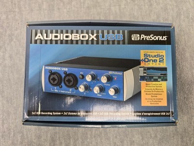 PreSonus Audiobox USB 2x2 Recording Interface No Studio One Software