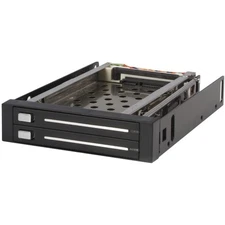 StarTech 2 Drive 2.5in Trayless Hot Swap SATA Mobile Rack Backplane