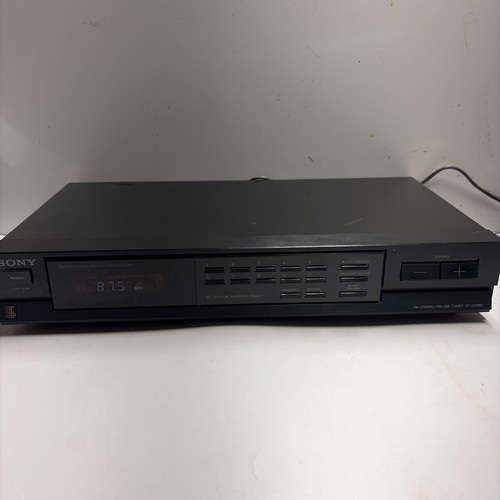 Sony ST-JX380 AM-FM Tuner Radio Quartz Lock Digital Synthesizer Powers On