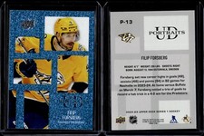 2024-25 Upper Deck Series 1 UD Portraits Speckle #P-13 Filip Forsberg