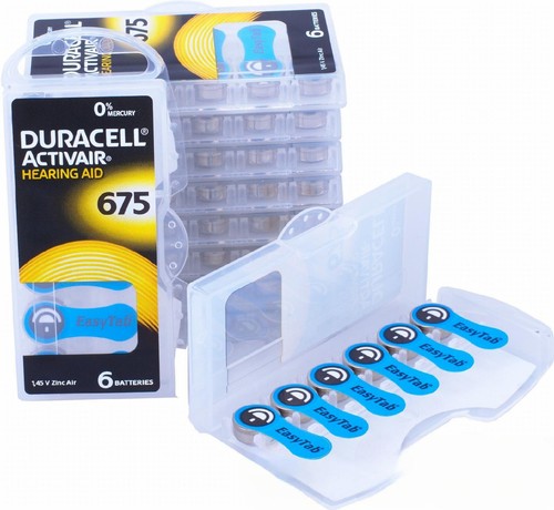 180 X Duracell Activair Acustici Misura 675 Hearing Aiuto 6055 30 Blister - Foto 3 di 3