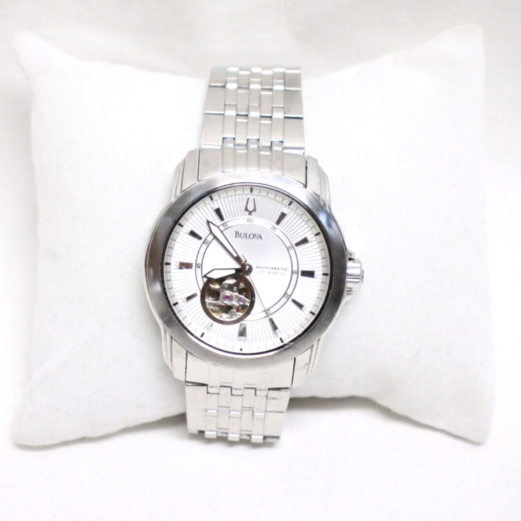 Bulova C877597 Automatic 21 Jewels Stainless Steel Men 