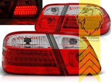 LED Rückleuchten Heckleuchten für Mercedes Benz W210 Limo E-Klasse rot weiss chr LED Rückleuchten Heckleuchten für Mercedes Benz W210 Limo E-Klasse rot weiss chr
