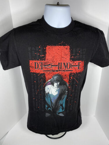 Vintage Death Note Shirt Anime Manga Short Sleeve 