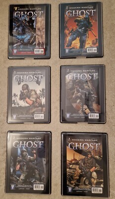 Call Of Duty Modern Warfare 2: Ghost #1 2 3 4 5 6 Comic Set RAR 