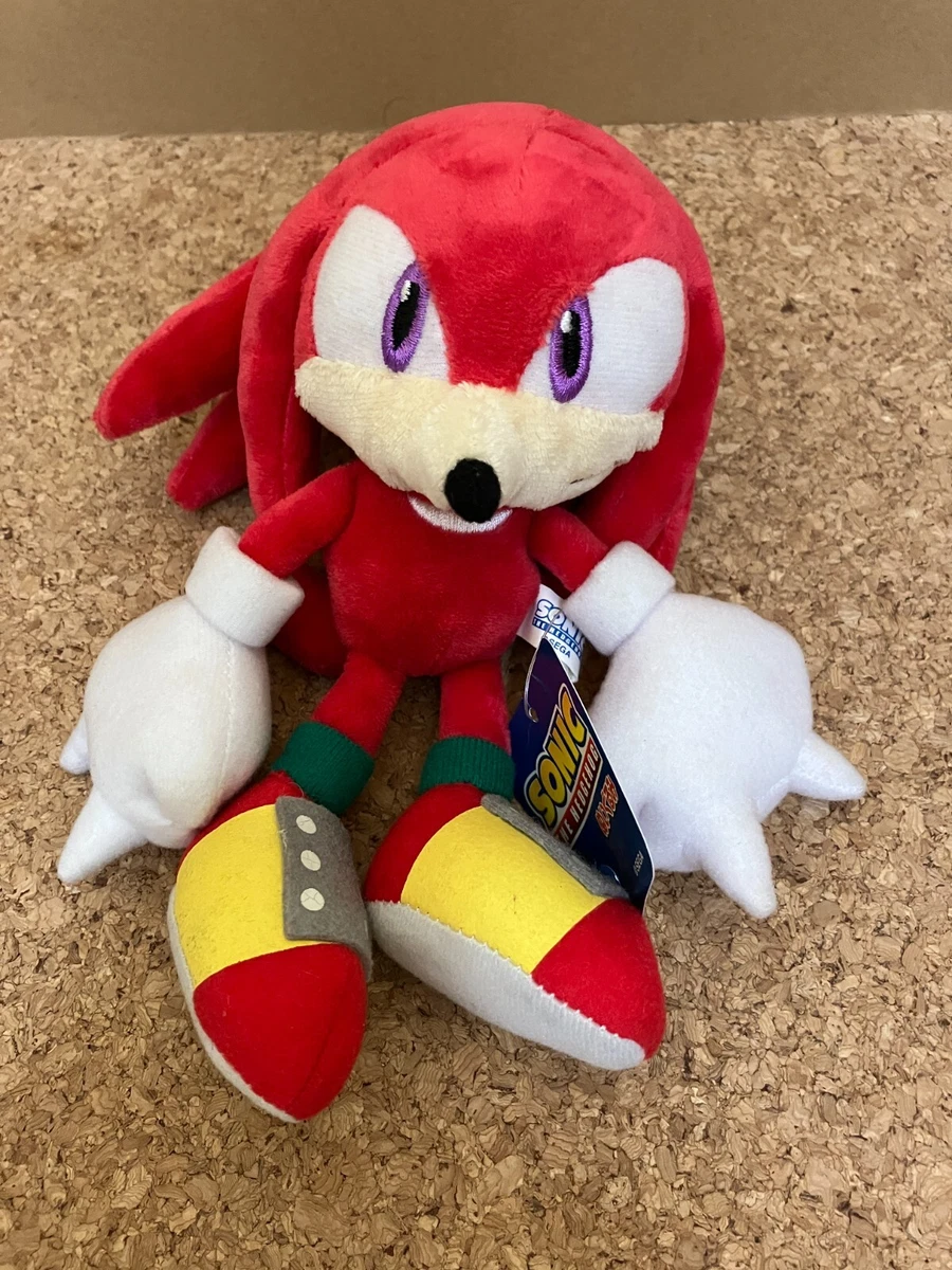 SEGA Knuckles the Echidna Plush Toy S 18cm Rare Sanei Japan with