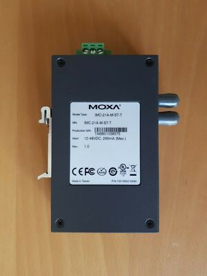 1PC New MOXA Industrial Photoelectric Converter IMC-21A-M-ST-T