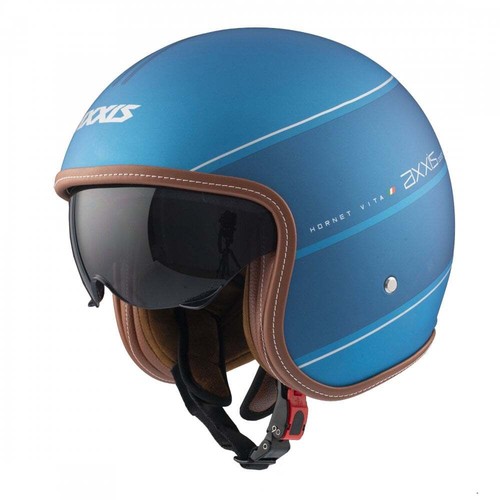 Casco visor solar AXXIS Hornet SV cara abierta scooter/ciclomotor/ciudad/crucero/motocicleta - Imagen 7 de 16
