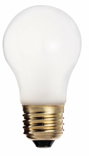 Satco S3811 130V Medium Base 40-Watt A15 Light Bulb, Frosted - Picture 1 of 5