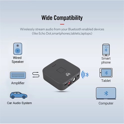 NFC Bluetooth Empfänger Wireless Audio Adapter für Autoradio Home Stereoanlage - Bild 14 von 14