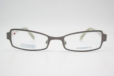Fossil Of1108 Metallic Silver Square Eyeglass Frame New