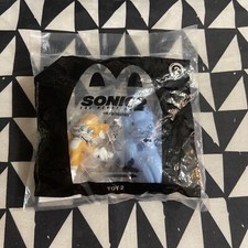 2022 McDonald's Happy Meal Toys Sonic 2 New, Sealed package Toy 2 Tails