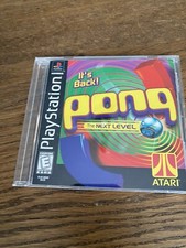 PS1 - Pong: The Next Level Sony PlayStation 1 - Game Disc & Instructions Only