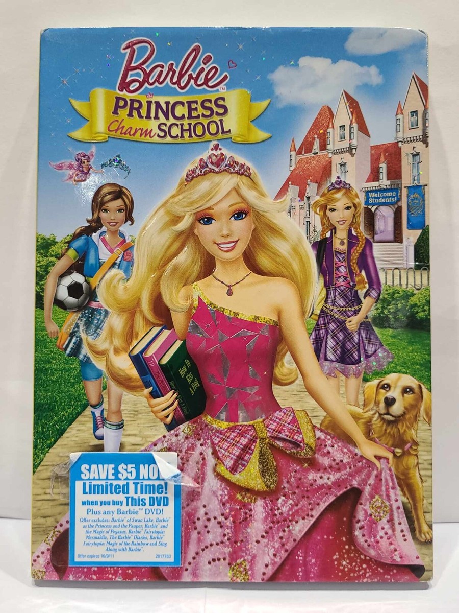 Barbie: Princess Charm School (DVD, 2011)