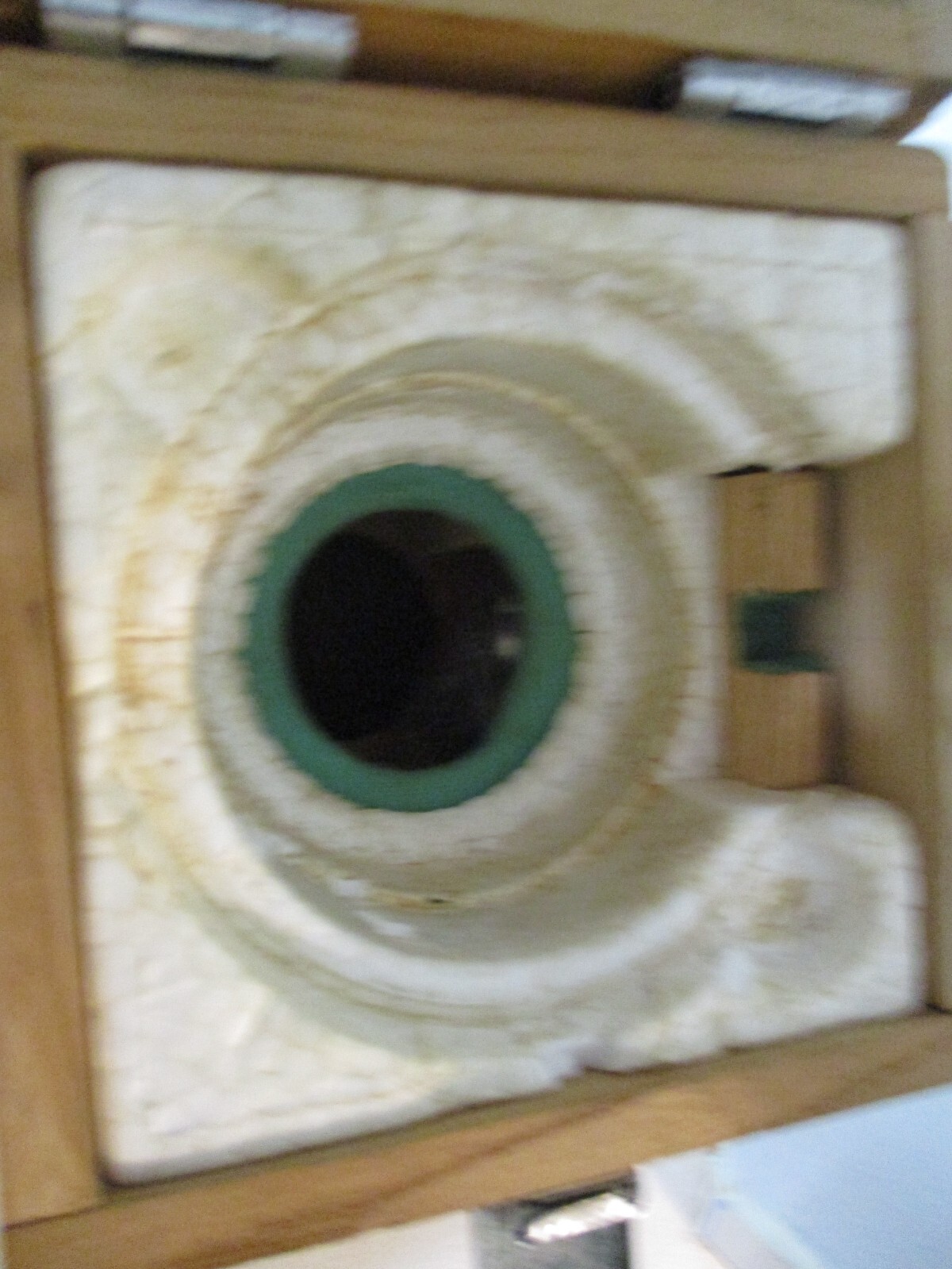 BONNIE  LAURIE MANHASSET BAY HAND BEARING COMPASS TYPE HB-65 IN WOOD BOX CASE