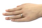 GIA certified 14k yellow gold .71ct round diamond engagement ring 3.1g 8 — photo 10