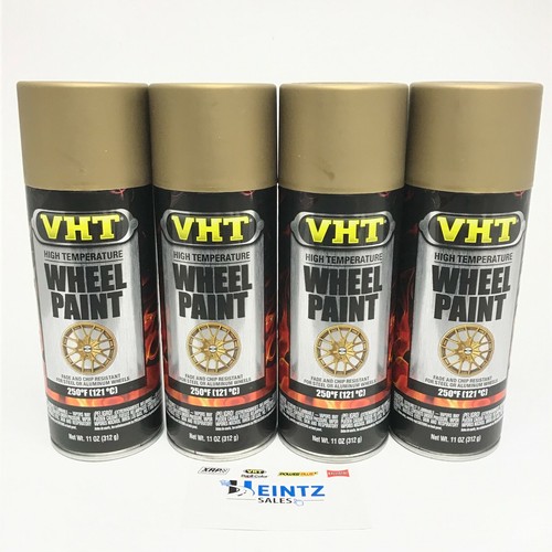 VHT SP1934 PACK High Temperature MATTE GOLD FLAKE Wheel Paint 11 oz