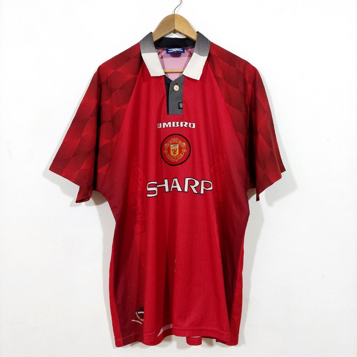Vintage Umbro Manchester United Shirt 1996/98 MAN UTD Home Vintage Umbro Manchester United Shirt 1996/98 MAN UTD Home