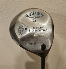 Callaway Great Big Bertha Titanium War Bird 5 Wood Ladies Gems Graphite LRH