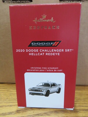 Hallmark 2020 Dodge Challenger SRT Hellcat RedEye - Keepsake Ornament MIB