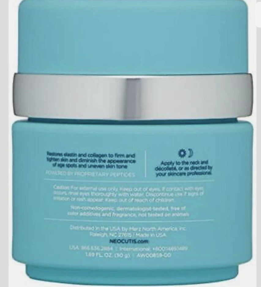 Neo Cutis Neo Firm-Neck & Decollete Tightening Cream (1.69oz) BRAND NEW - Image 2 of 3