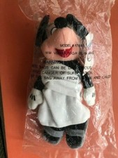 New with Tags Disney Store Mickey Mouse Toga Bean Bag Plush NEW IN BAG