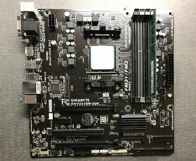Mainboard Gigabyte GA-F2A78M-D3H , AMD A6-5400K , HDMI , DVI , VGA              