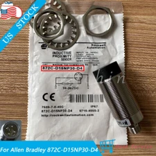 Inductive Proximity Sensor Switch 10-30VDC PNP For Allen Bradley 872C-D15NP30-D4