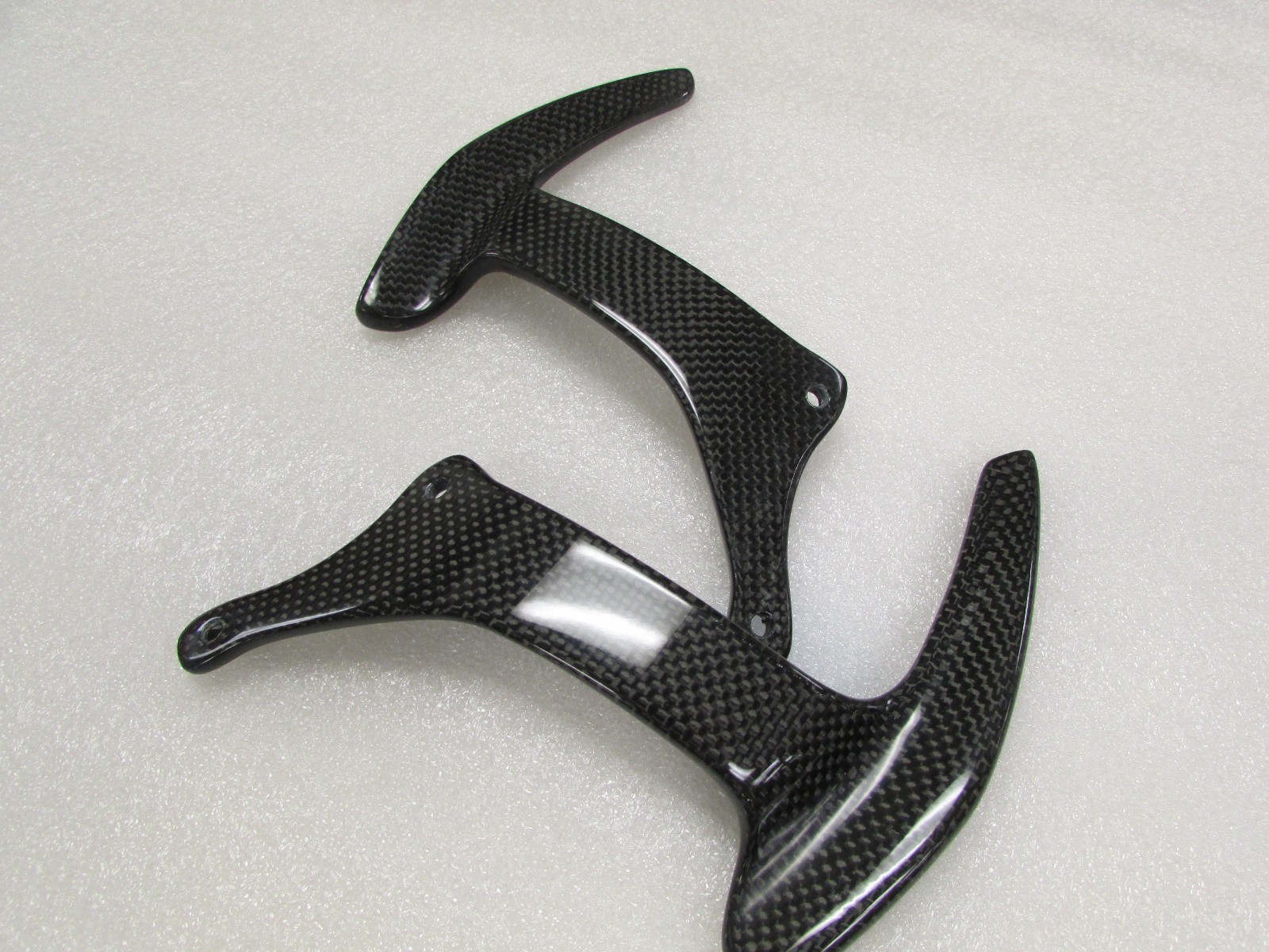Ferrari 458 Italia, Carbon Fiber F1 Paddle Shifter Set, 1x1 Weave New Reproduced