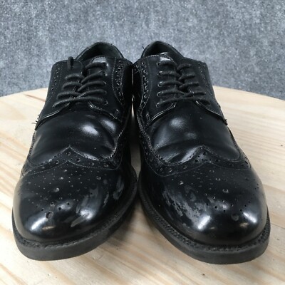 Stacy Adams Garrison Shoes Men 15 M Black Leather Wingtip Oxford Dress 24916-001 Men main image 2