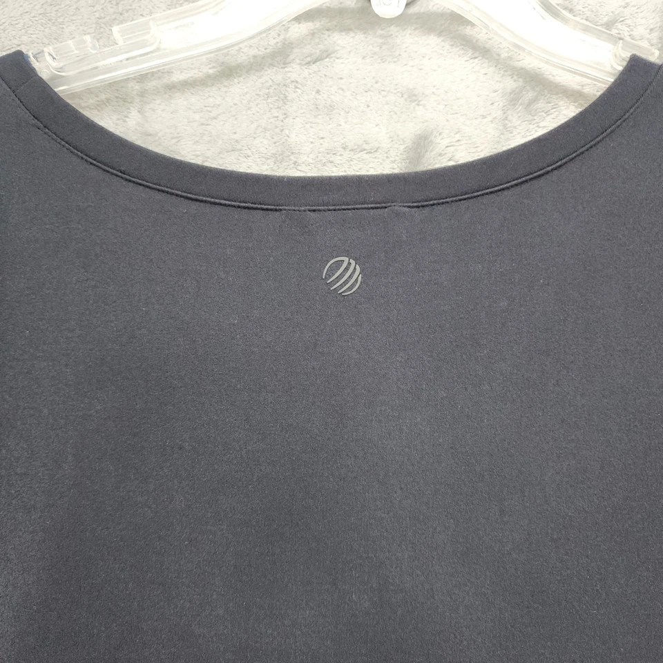 MPG Sweatshirt Womens M Crew Neck Pullover Slit Hem Workout Gym Yoga Athleisure - Image 3 of 4