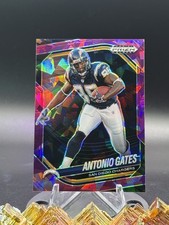 Antonio Gates Prizm Purple Cracked Ice 028/149 Chargers