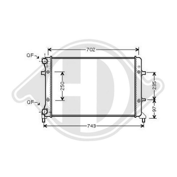 KüHler MotorküHlung Diederichs DCM3439 Diederichs Climate FüR Audi Seat Skoda VW-image