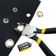 Grommet Removal Tool Kit, Snap Removal Tool for Boat Covers, 10Mm and 12Mm Trap 