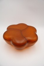 Tupperware Amber Flower Chip N Dip Salsa Serv...