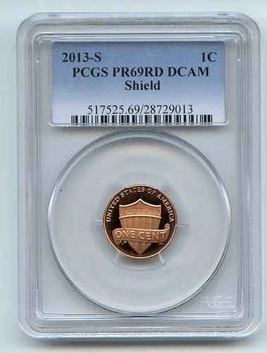 2013-S Lincoln Shield — photo from the most recent tracked eBay sale