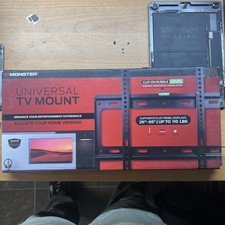 Monster Universal TV Mount Flat Mount 26"-65" Up To 110 Lbs.