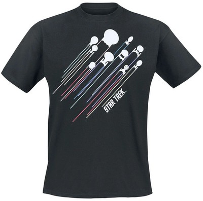Star Trek T-Shirt Herren Fleet schwarz