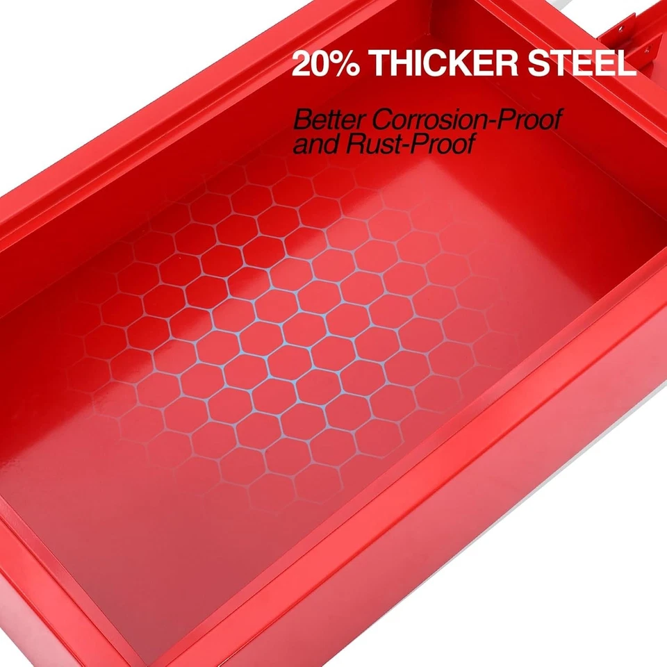 20 Gallon Electric Oil Drain Pan with Pump & Hose, Low Profile Oil Drain Cart - Image 4 of 4