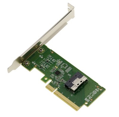 Karte Controller Adapter Pcie 4.0 Für Slim SAS SFF-8654 8i für SSD Nvme M2
