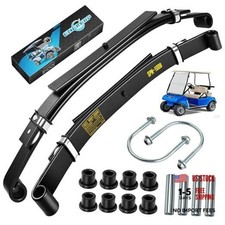 3-Leaf Golf Cart Rear Spring Kit for Club Car DS 1981-Up Models, Heavy Duty