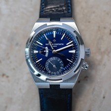 Vacheron Constantin Overseas Dual Time Iconic Blue Sunburst Dial Full Set 4
